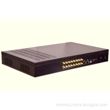New Design 128 Sims 16 Port GSM VoIP Gateway (Reduce SIM Block)